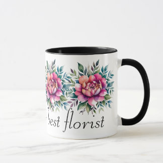 Taza Mejor Mug para el mejor florista