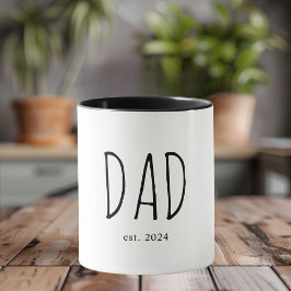 Taza Mejor Mug Personalizada De Papá Nunca