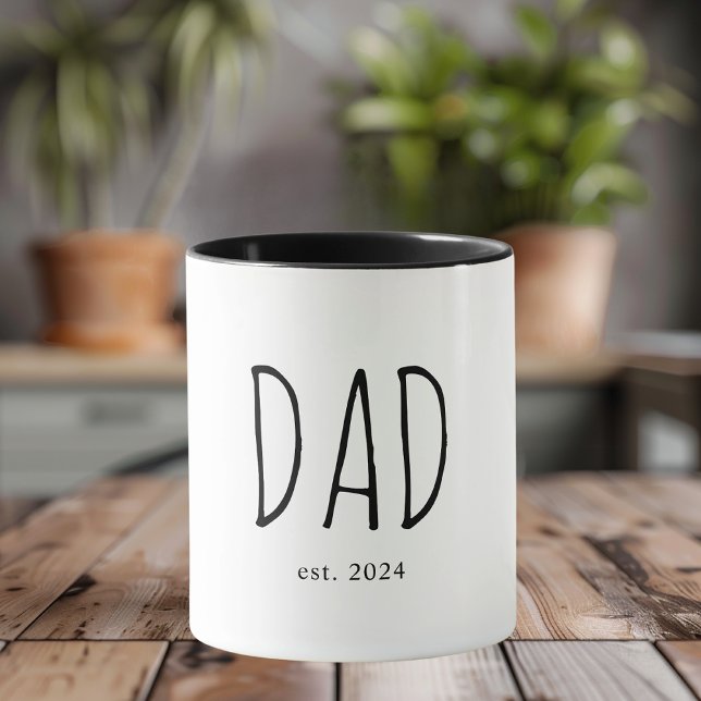 Taza Mejor Mug Personalizada De Papá Nunca (Subido por el creador)