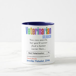 Taza Mejor Mug Veterinaria Graciosa