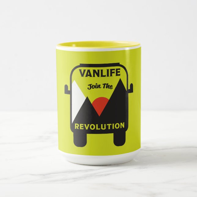 Taza Mejor nómada de la vida de la van (Centro)