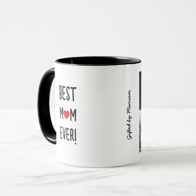Taza Mejor nombre de Personalizable de mamá de todos lo (Anverso izquierdo)