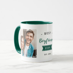 Taza Mejor Novio Aniversario Del Bf De La Noche