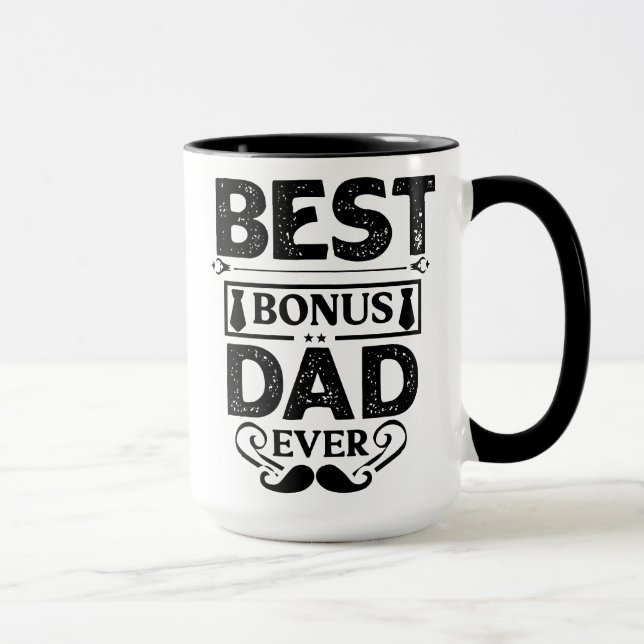 Taza Mejor Padre Bono Nunca (Derecha)