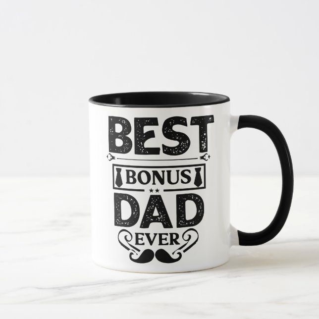 Taza Mejor Padre Bono Nunca (Derecha)