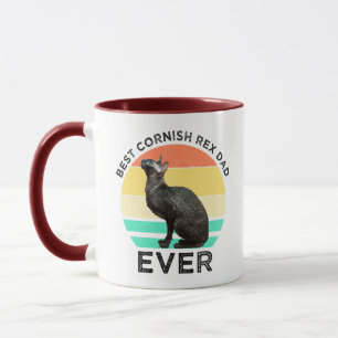 Taza Mejor padre Cornish Rex de todos los tiempos