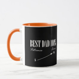 Taza Mejor Papá 100% Ama Patience Funky Father Mug Cup
