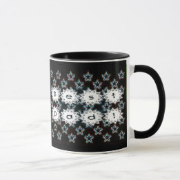 Taza Mejor papá con estrellas de neón