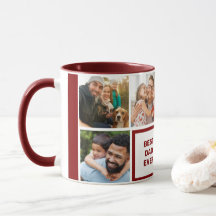 Mejor Papá del Mundo - Foto Personalizada del Día 