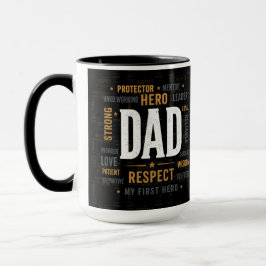 Taza Mejor Papá del Mundo | Taza de café para héro