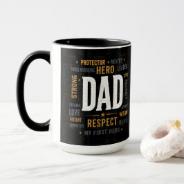 Taza Mejor Papá del Mundo | Taza de café para héro