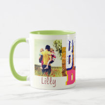 mejor papá en el mundo colorido Mug