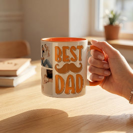 Taza Mejor Papá Foto Personalizada Regalo Día del Padre
