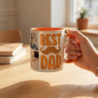 Taza Mejor Papá Foto Personalizada Regalo Día del Padre