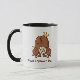 Taza Mejor Papá Frijol Cute Café Frijol Día del Padre