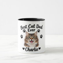 Mejor Papá Gato de la Historia Regalo Divertido pa