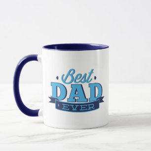 Taza Mejor Papa jamás café Mug