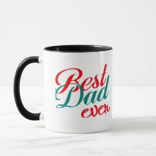 Taza Mejor Papa jamás café Mug