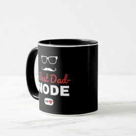 Taza Mejor Papá Modo Activado | Regalo Divertido p