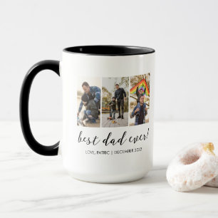 Taza Mejor Papá Nunca Keepsake Multi Photo