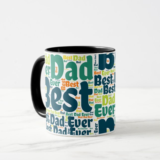 Taza Mejor Papá Nunca Mug (Anverso izquierdo)
