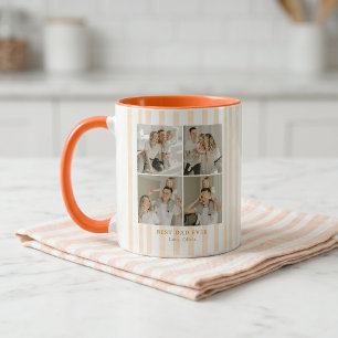 Taza Mejor Papá Personalizado Foto   Personalizado