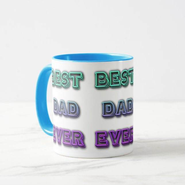 Taza MEJOR PAPÁ QUE NUNCA COMbo Mug (Anverso izquierdo)