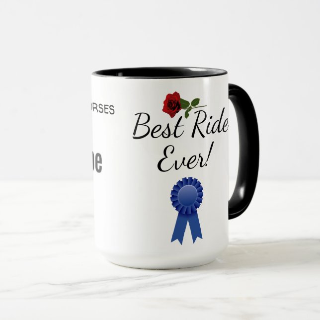 Taza Mejor paseo jamás Mug (Anverso derecho)