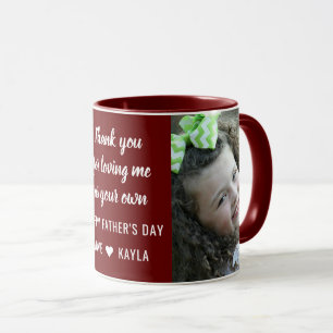 Taza Mejor pasoPapá Feliz Día del Padre 2 Collage de