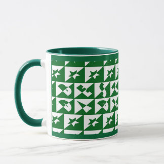 Taza Mejor patrón de texto salvaje de papá y estrellas 
