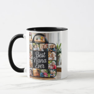 Taza Mejor Personalizado Nana Collage de fotos Mug - Pe