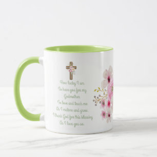 Taza Mejor POEMA DE GODMOTHER MUG del mundo, personaliz