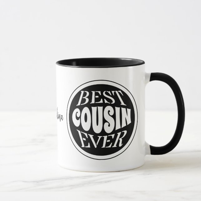 Taza Mejor Primo Personalizado (Derecha)