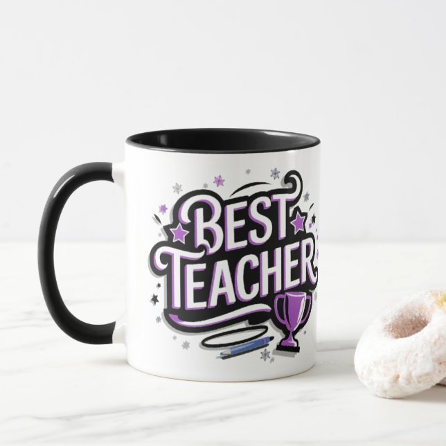 Taza Mejor profesor (Con donut)