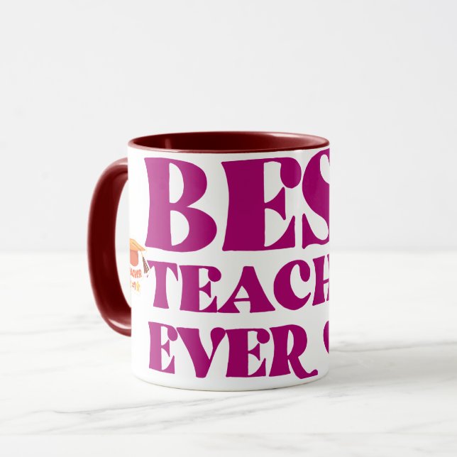 Taza Mejor Profesor de la Historia (Anverso izquierdo)