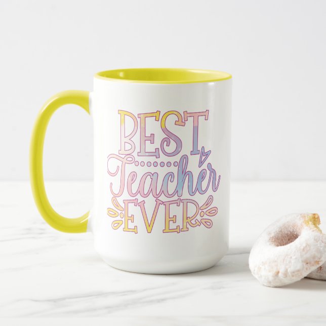 Taza Mejor Profesor de la Historia (Con donut)