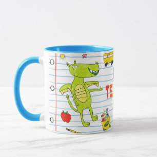 Taza "Mejor Profesor de Todos los Tiempos" Rudy &