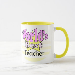 Taza Mejor Profesor del Mundo (Mujer)