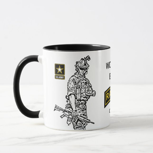 Taza Mejor Ranger del Mundo personalizado (Izquierda)