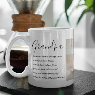 Taza Mejor regalo de belleza para el mejor abuelo de la