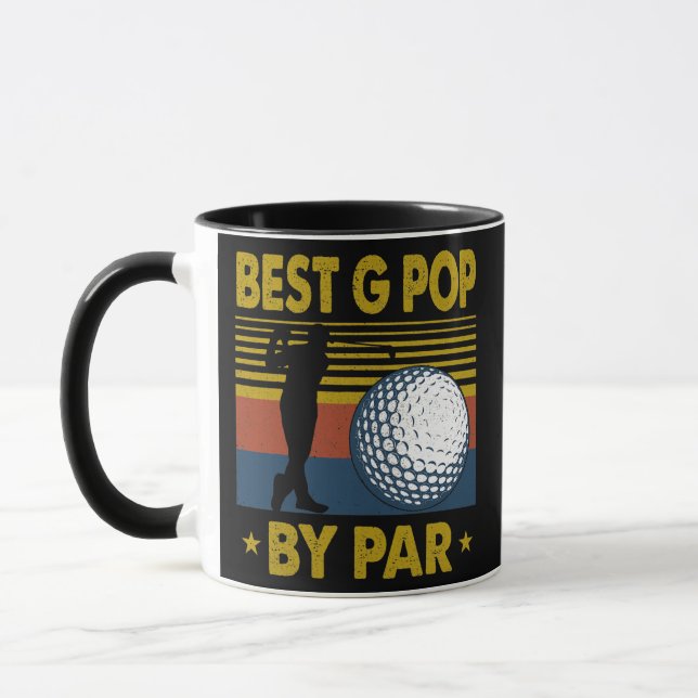 Taza Mejor Regalo De Golf De Disco Funny De G Pop By Pa (Izquierda)