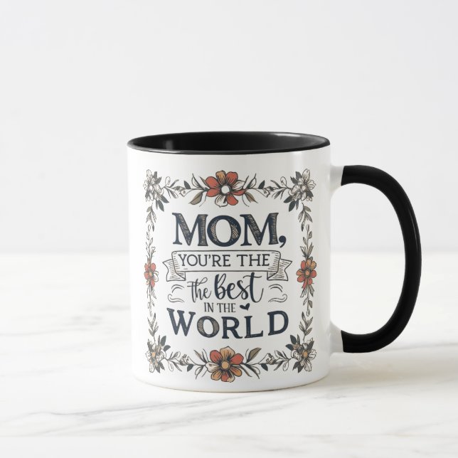 Taza Mejor regalo de mamá (Derecha)