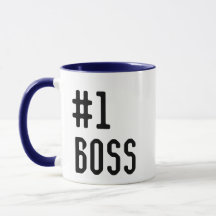 mejor regalo de personalizado de mug jefe número u