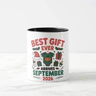 Taza Mejor regalo llega en septiembre de 2026 Navidad  