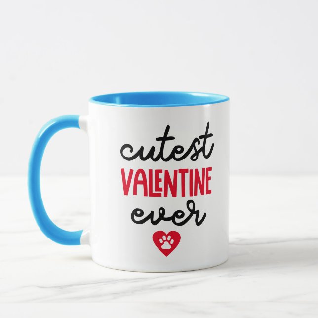 Taza Mejor San Valentín de tu Dachshund (Izquierda)