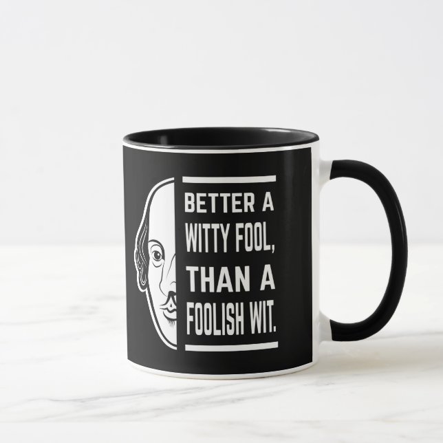 Taza Mejor Una Cita Testigo De Shakespeare (Derecha)