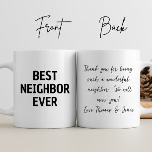 Taza Mejor vecino Nuevos vecinos Casa Vecino encantador