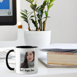 Taza Mejor Vegan Ever, Personalizado Foto