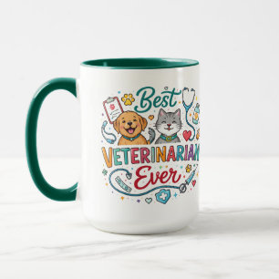 Taza Mejor veterinario de todos   Día del veterinario a