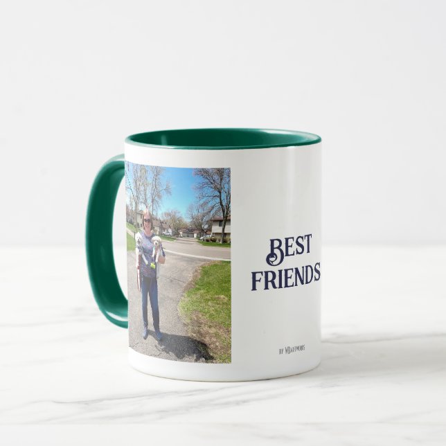 Taza Mejores Amigos Y Compañeros (Anverso izquierdo)